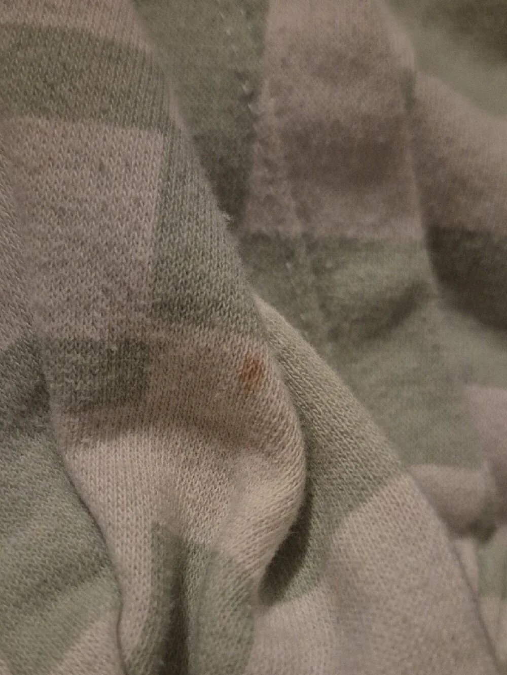 Checkerboard Hoodie Sweatshirt in Sage and White - Picture 13 of 13